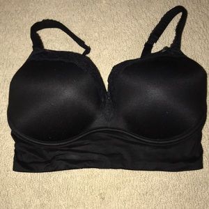 VS black padded no wire bra 36DD